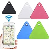 AFXOBO GPS Tracking Device Locator Mini Triangle Bluetooth Intelligent Anti-Lost Alarm Device for Kid/Keys/Luggages