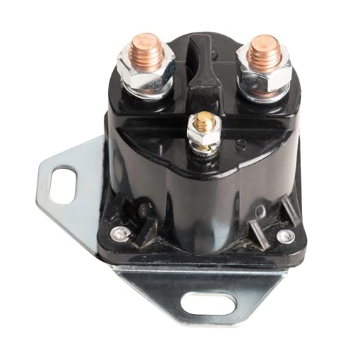 BlueStars SW1951C Heavy Duty Starter Solenoid Relay - Compatible with Ford F150 F250 F350 F450 F550 E150 E250 E350 Escort Bronco Mustang Ranger & Mercury & Lincoln - E5TZ-11450-A E9TZ-11450-B SW1951
