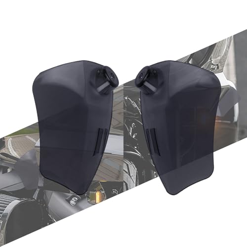 Déflecteurs latéraux de vent moto pour rouler confortablement en Low Rider ST