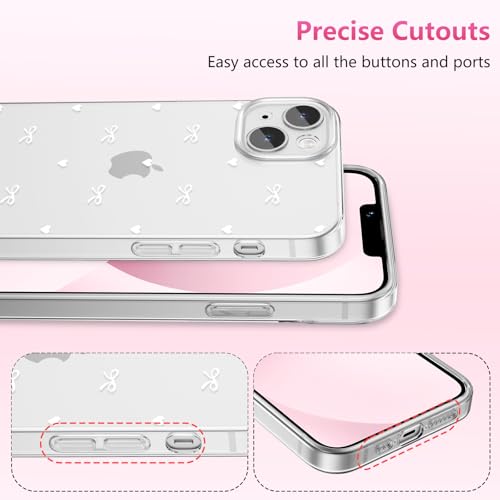 Coque transparente pour iPhone 15 Plus souple évite les rayures coque fine antichoc - 3