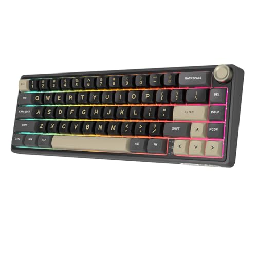 Image of RK ROYAL KLUDGE Keyboard (Phantom, Cream Switch, Wireless, Wired)