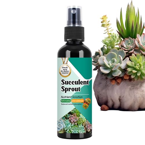 Fertilizante Para Cactus,Fertilizante Para Cactus Y Plantas de Interior En Maceta | 100ml Potenciador De Brotes Spray De Liberación Lenta Para Crecimiento Y Propagación De Plantas En Macetas Interior