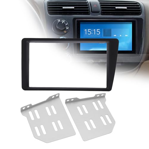 Kit façade autoradio double DIN 2 DIN console centrale conduite gauche - 2