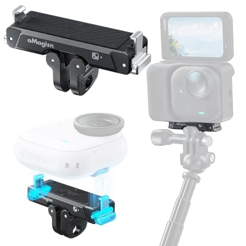 For Insta360 Go Ultra J Ή NCbN[X}Eg A~+XeX J}Eg CA_v^[ }Olbgg}Eg 萫 ~ Uz 1/4lWt tȒP prA_v^[