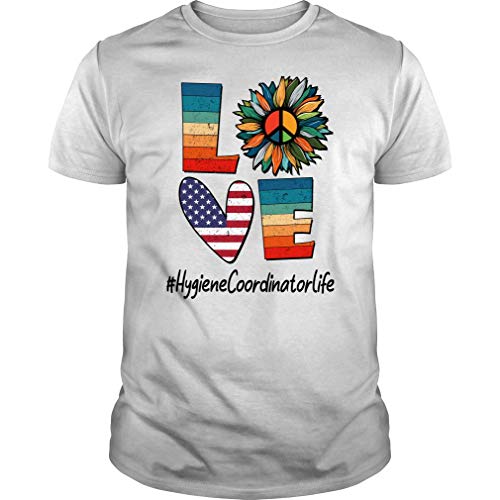 Hygiene Coordinator Life Love Peace White