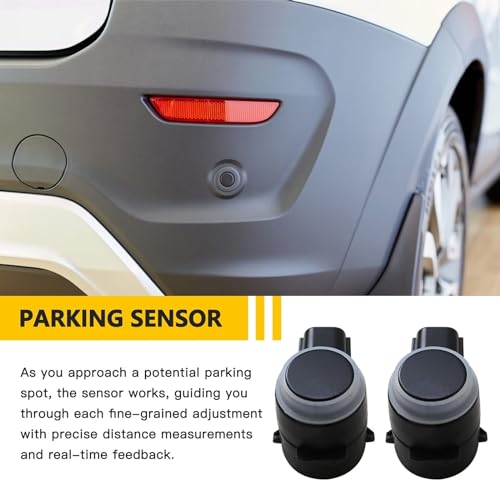 2024 Upgraded 4x Reverse Backup Parking Bumper Sensor 25966528 for Chevy Suburban 1500 Rear Parking Assist Sensor 2006-14