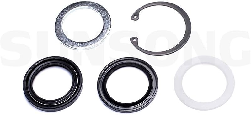 Kit de retentores do eixo Pitman da caixa de direção Sunsong 8401427 para modelos selecionados – 1 kit