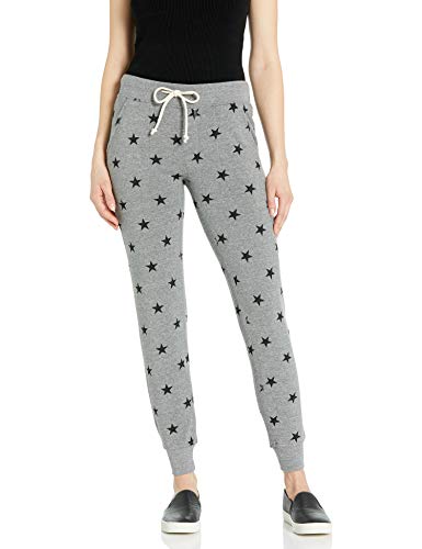 Alternative Women's Fleece Jogger, Eco Grey Stars, L