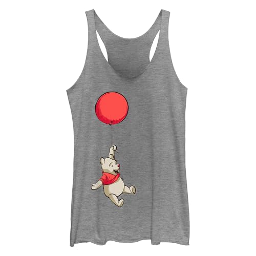 Débardeur femme gris chiné Winnie Disney taille XXL haut de superposition casual