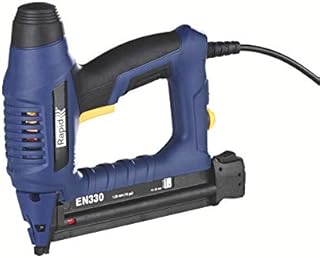 Rapid Elektronagler Nagelpistole EN330, Hochwertiger Nagler für Nägel Typ 8 (18Ga) 15-30 mm, blau