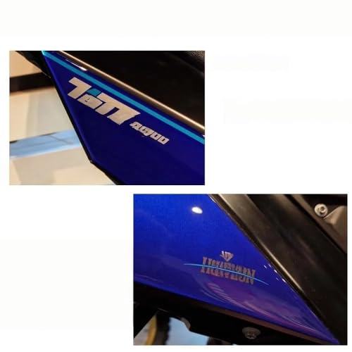 Protection réservoir moto Tenere 700 2023 kit stickers résine