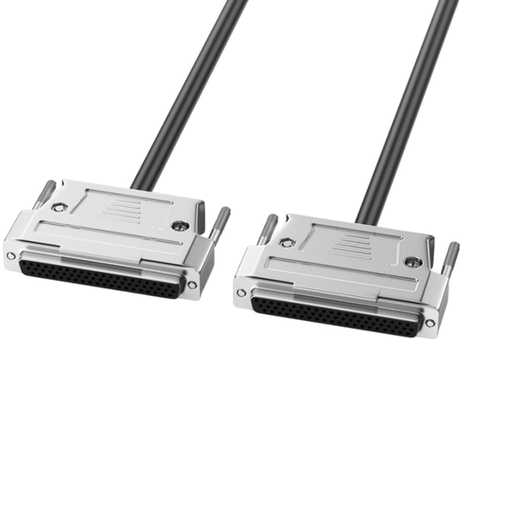 GMBYLBY SCSI Data Cord DB62 Male Female Connection Fast Data Transfer Cable 0.5-30M for Computer Scanners PDAs