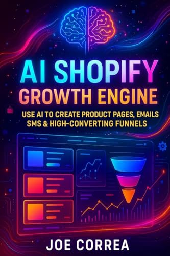 AI Shopify Growth Engine: Use AI to Create Product Pages, Emails, SMS & High-Converting Funnels (The AI-Powered Marketplace Seller)