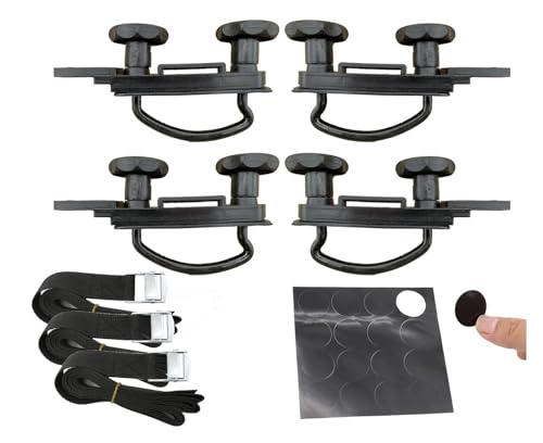 Bagages de toit de voiture sécurisés avec ce kit d'accessoires de fixations en U