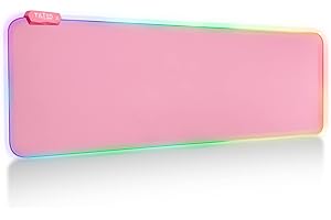 Tilted Nation Pink Gaming Mouse Pad RGB