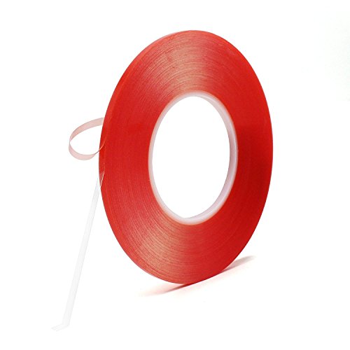 Preisvergleich Produktbild Doppelseitiges Klebeband, Atemto 164ft HAUSTIER Acryl doppeltes doppelseitiges Klebeband-Klebeband 7.8mil Klares Klebeband wetterfestes Hochleistungswärmebeständiges Kleber-ultra Stärke-industriell