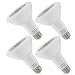 TORCHSTAR #Dimmable# Long Neck PAR30 LED Light Bulb, 75W Equivalent, 3000K Warm White, 800Lm, E26 Medium Base, Damp Location Available, 3 YEARS WARRANTY, Pack of 4