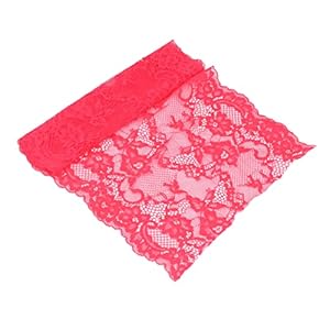 Kledingaccessoires Kant, brede kanten rand Roze kant voor tafeldecoratie voor Restauran voor ambachten Kleding naaien…