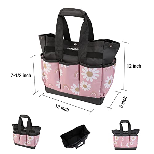 Tijeras de podar WORKPRO con bolsa de jardinería rosa miniatura 2