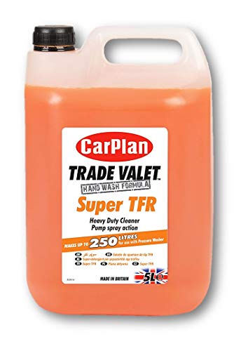CarPlan Trade Valet Heavy Duty Hand Wash Car Concentrate Super TFR 5 Litres