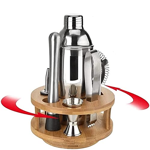 Set Bartender 9 Piezas Coctelera Acero Inoxidable miniatura 1
