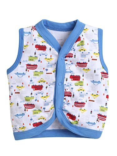 Image of EIO New Born Baby Clothes 0 | Soft Cotton Jablas for New Born | Front-Open Baby Tees for Boys & Girls Pack of 3 Newborn Clothing Set