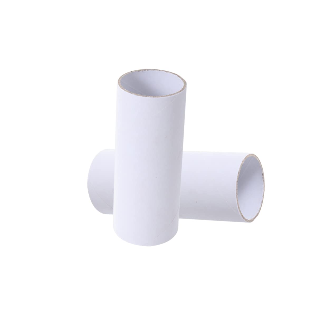 SEWOART 20pcs Rolls Cardboard Tube Cardboard Mailing Tube Art Projects Paper Tube Craft Tubes Empty Toilet Paper Tube Paperboard Lotion Tube Paper Tube Cardboard Paper Tubes White