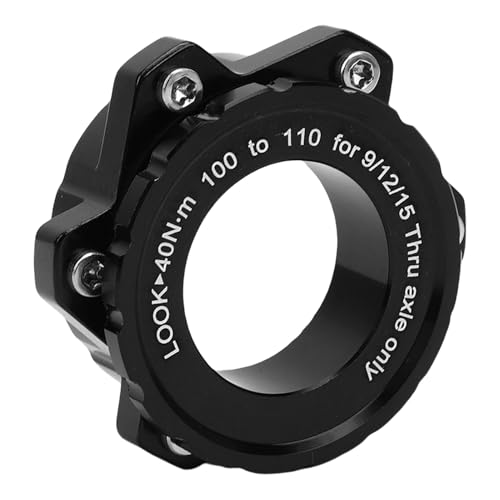 CLFYOU Bike Center ���b�N �A�_�v�^�[ter�A�A���~�j�E�������X�e�����X Sel 100mm �` 110x15mm 6 �{���g �f�B�X�N �u���[�L ���[�^�[ �A�_�v�A�n�u �X�y�[�T�t���A15 �X���[ �A�N�X�� (��)