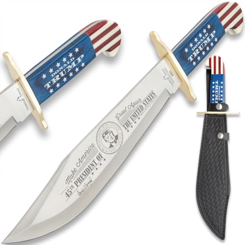 Timber Wolf Limited Edition Trump Bowie Knife
