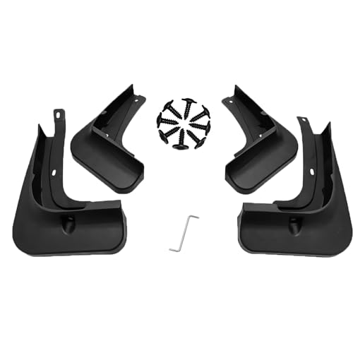 Image of Mud Flaps Kit for 2021 2022 Volkswagen VW ID.6 ID6X ID6 Mud Flap Splash Guard Accessories Front and Rear 4pcs Set