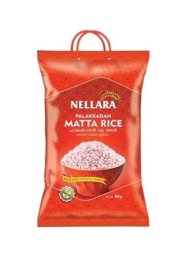 Nellara Palakkadan Short Grain Matta Rice 5 kg