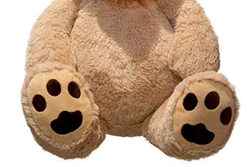 Lifestyle & More Riesen Teddybär Kuschelbär XXL 100 cm groß Plüschbär Kuscheltier samtig weich