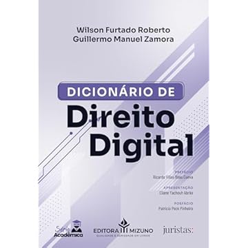 Capa do livro Dicionário de Direito Digital | 2025