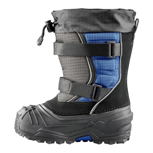 Baffin Unisex Kids' YOUNG EIGER Insulated Waterproof Tall-Height Snow Boots w/Full-Grain Leather Upper & Polar Rubber Base2