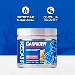 Evogen Carnigen Plus Caffeine - Premium Carnitine Powder | Supports Fat Metabolism & Promotes Recovery | L Carnitine Supplement Matrix with Caffeine & Acetyl L-Carnitine | Mango Lemonade | 50 Servings - Image 4