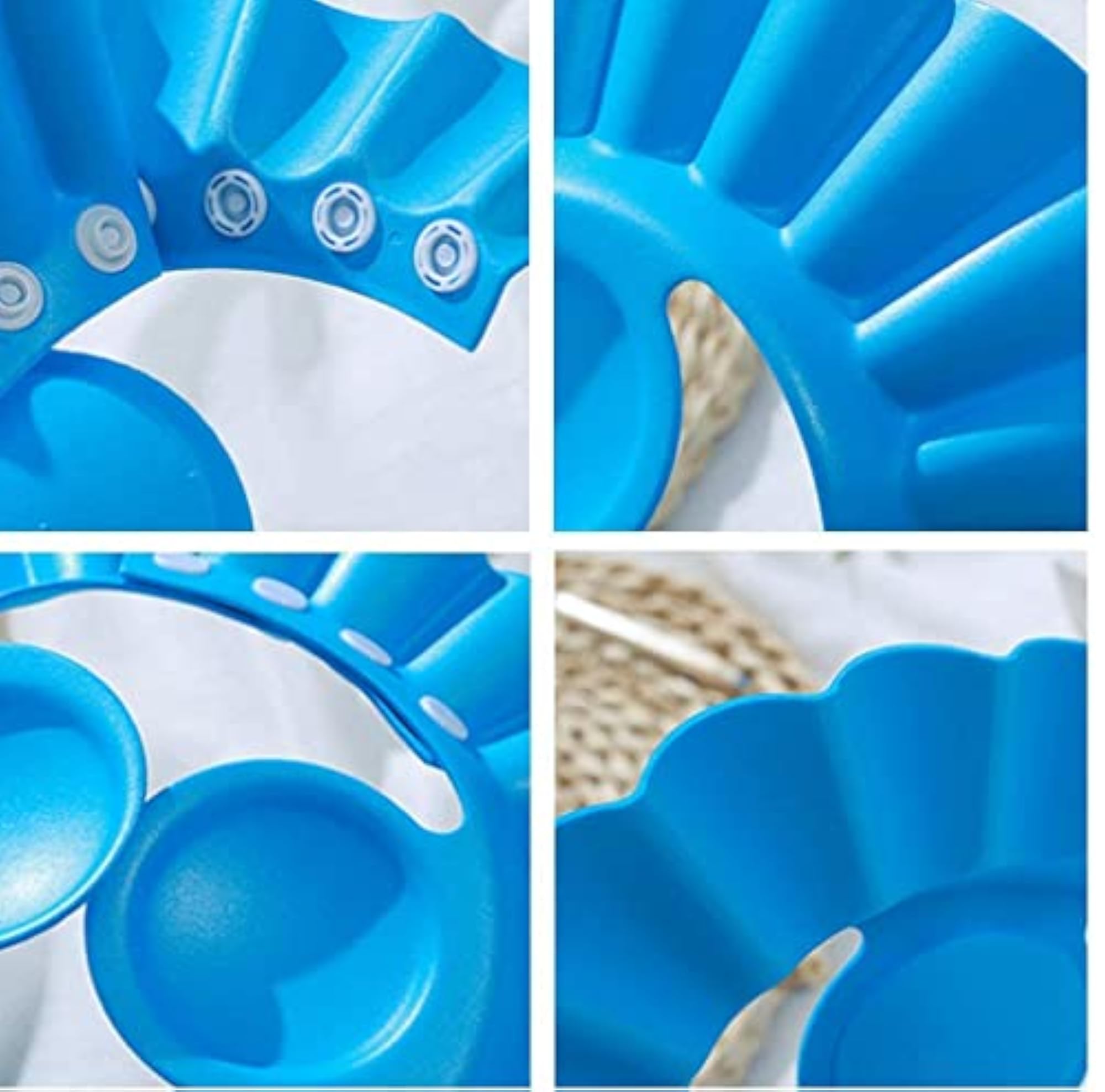 Baby Shower Cap, Adjustable Safe Soft Shower Cap for Kids