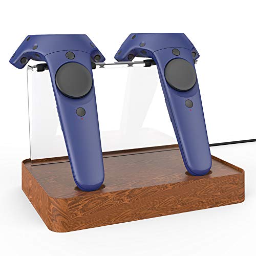 VR Griff Magnetisch Ladestation Station für HTC Vive/Vive Pro Controller, Universal Griffigkeit Schnell Ladegerät Ständer Halter Base