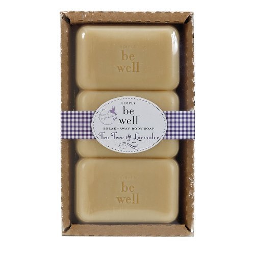 Simply be well TEA TREE LAVENDER Moisturzing Bar Soaps