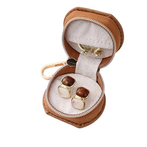 Sac cadeau en cuir chic pour mariage : l'écrin parfait pour vos boucles d'oreilles de fête