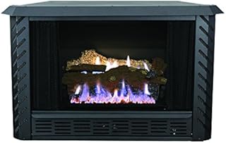 Ashley Hearth AGVF340LP Vent-Free Propane Gas Firebox, 34,000 BTUs