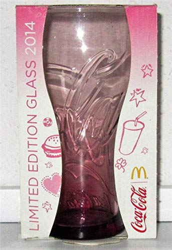 - 2014 /Coca-Cola / 2014 / Glas/Rosa/Limitierte Auflage/MC Donald\'s