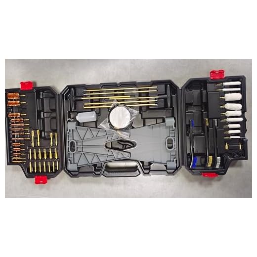 Gun Cleaning Kit Universal Supplies for Hunting Rifle Handgun Shot Gun Cleaning Kit for All Guns with Case