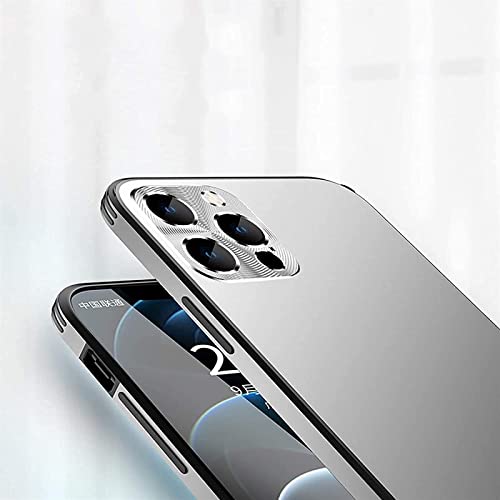 Eidkgd Shockproof Case For Iphone 12 Pro Max 6.7 Inch, Ultra Slim Full Body Protective Cover Hard Pc Back Cover With Tpu Bumper, Anti-Choc Anti-Scratch Phone Case For Iphone 12 Pro Max (Color : Gold #TOP2