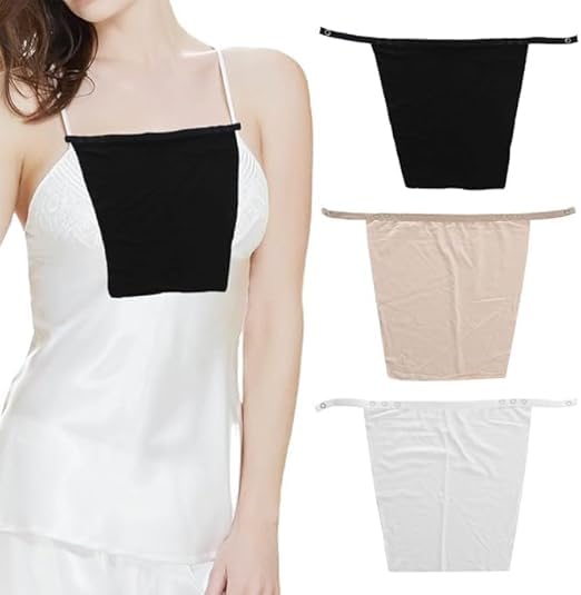 nnr Clip-On Camisole Modesty Panels for Women – Lace Neckline Covers, Adjustable Innerwear Insert for Low-Cut Tops, Dresses & Blouses-picture-37