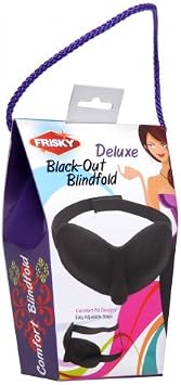 Frisky AD310 Deluxe Black Out Blindfold Sleep Mask