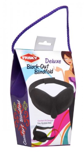 Frisky Ad310 Deluxe Black Out Blindfold Sleep Mask #TOP3