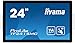 Produktbild iiyama Prolite TF2415MC-B2 60,5 cm (23,8") VA LED-Monitor Full-HD Open Frame 10 Punkt Multitouch kapazitiv (VGA, HDMI, DisplayPort) IP65 Front, Touch durch Glas, Ant-Fingerprint, schwarz