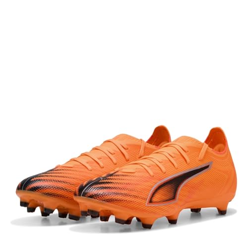 76% DESCUENTO Puma Ultra 6 Match FG/AG Tenis de fútbol Unisex, Heat Fire Puma Negro Rojo Brillante, 45 EU — oferta en Amazon