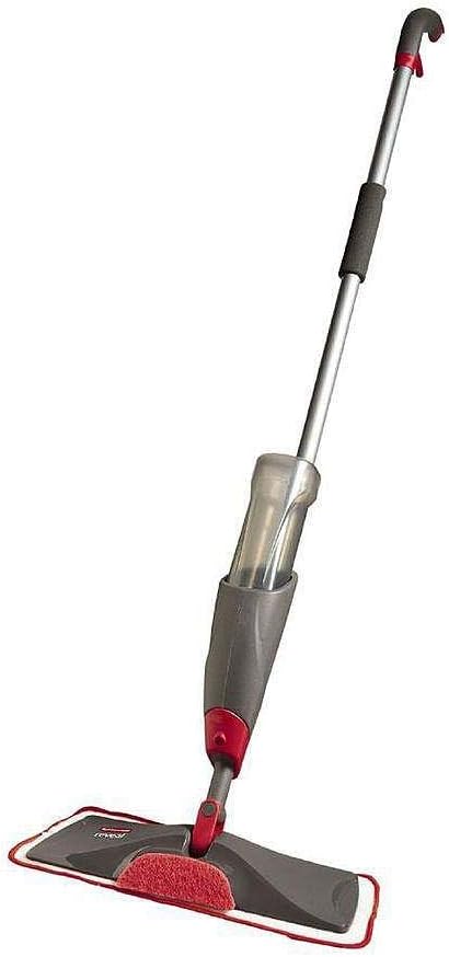 GSQUARE Microfiber Floor Cleaning Healthy Spray Mop with Removable Washable Cleaning Pad and Integrated Water Spray Mechanism