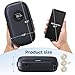 AUVON Insulin Cooler Travel Case with Rechargeable Temp Display, Large Insulin Pen Cooler Travel Case with 2 x 160g TSA Approved Ice Packs, Waterproof Insulated Cooler Bag for Daily Use & Trip